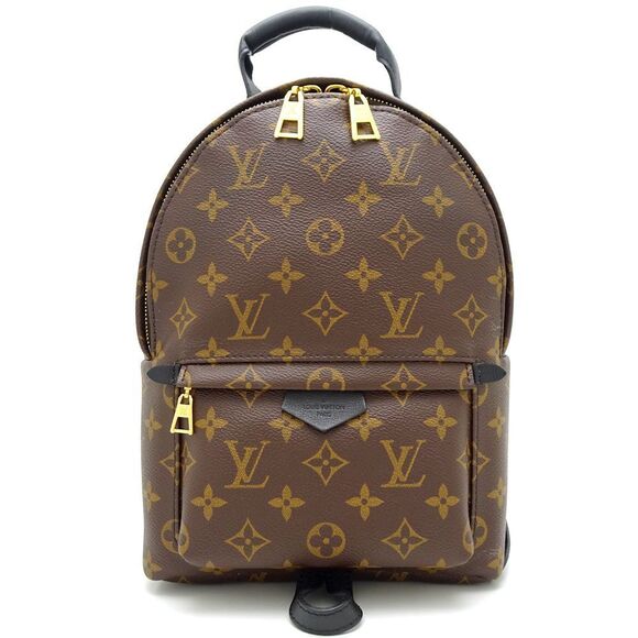 Louis Vuitton Monogram Palm Springs PM Backpack Brown - Picture 1 of 7